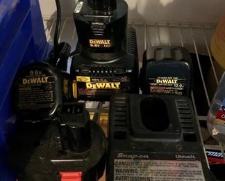 DeWalt Batteries and Chargers 