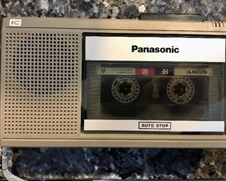Panasonic Cassette Player 