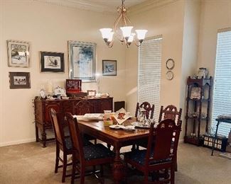 Dining Room Furniture, Art, Silverplate, Silverware Set, Pottery, China