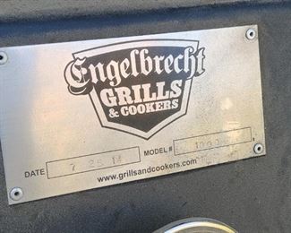 AVAILABLE NOW FOR PRE-SALE Engelbrecht Grills Generation IV 1000 Series Original Braten Craftsmen Build Wood Fired Grill - hardly used, paid $7500 NEW (Our Price $800)