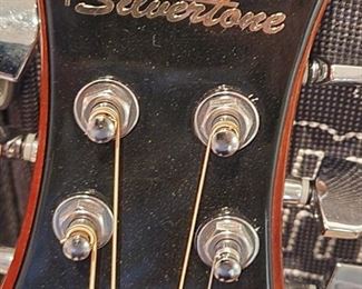AVAILABLE NOW FOR PRE-SALE Acoustic Guitar by Silvertone - great condition ($65)