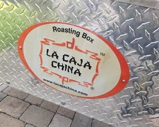 AVAILABLE NOW FOR PRE-SALE Pig Roaster Box by La Caja China inc. Accessories ($85)