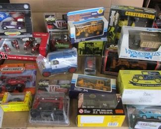 LOT OF TOYS NOS INCLUDING MATCHBOX AND AUTO COLLECTIBLES