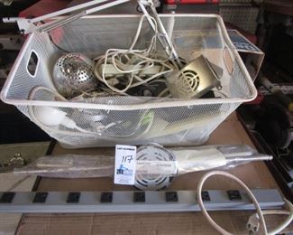 2 BINS LIGHTS, CORDS, PDU'S AND MORE