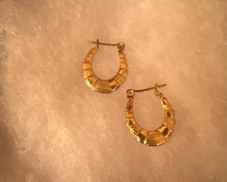 Gold Mini Hoop Earrings
