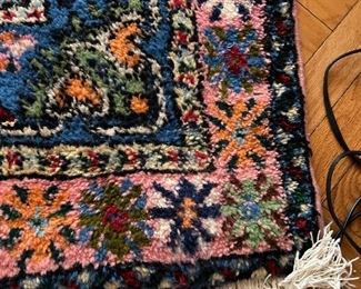 moroccan carpet detail