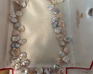 Fun fresh water pearl necklace 