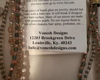 Vonesh designs necklace