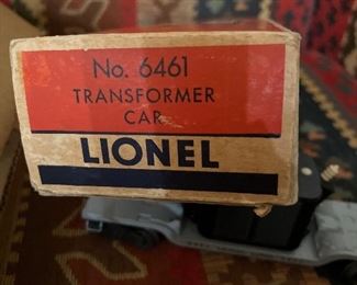 lionel train transformer car 6461