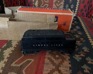 lionel train coal tender