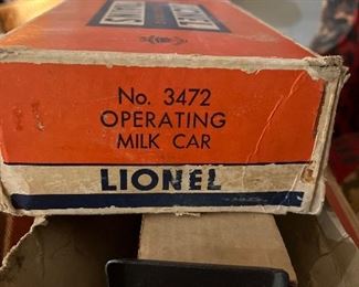 operating milking car lionel trains
