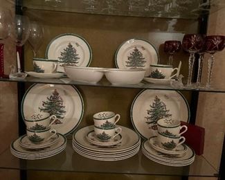 Spode Christmas Tree Dishes