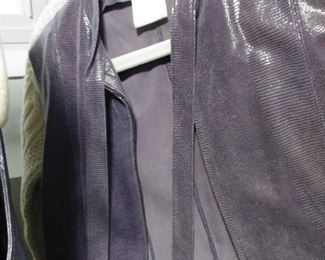 Chanel lizard embossed vest