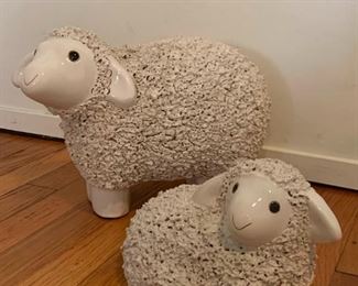 MCM Large Ceramic Sheep