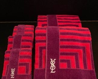 Vintage 70s YSL Towels