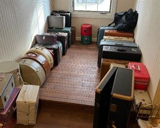 Vintage suitcases