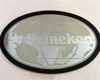 Heineken Globe Mirror Display