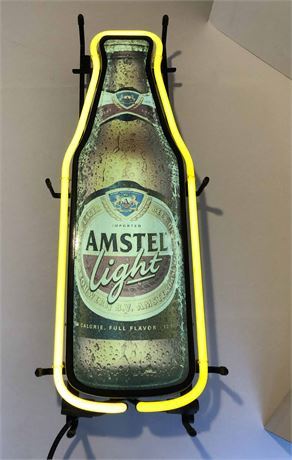 Neon Amstel Light Beer Sign