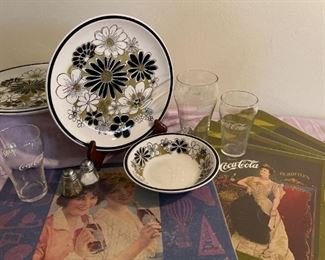 Coke Glassware Placemats, Mikasa Dishes