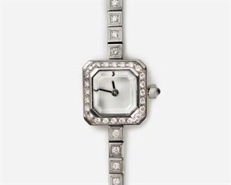 15: Corum Sugarcube Diamond Watch