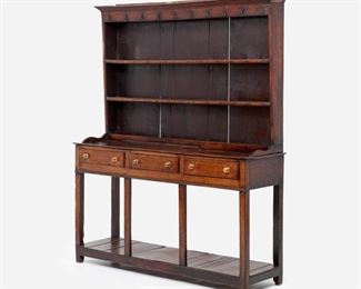 46: Oak Welsh Dresser, Circa 18th Century