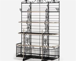 47: French Iron Bakers Rack, DuBois (Lyon)