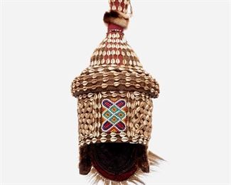 80: Kuba Lele Helmet Mask, Democratic Republic of the Congo