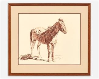 102: ROBERT "SHOOFLY" SHUFELT "Winter Wooly" (Conte)