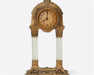 119: Jugendstil Portico Clock, German, First Half 20th c.