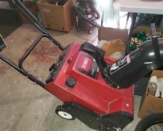 Snow blower (needs priming bowl)