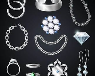 jewelry collection (not pictured)