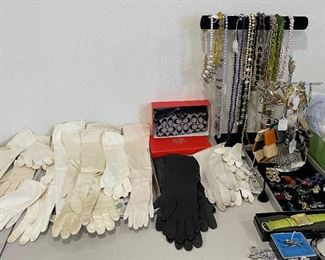 Lamb skin Long and short vintage gloves