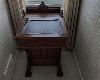 Antique podium