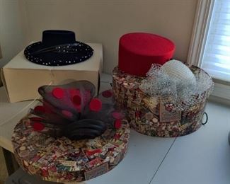 unique vintage fashion hats