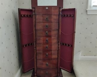 jewelry storge cabinet
