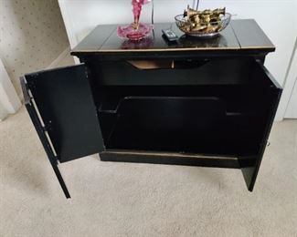 Oriental themed buffet table