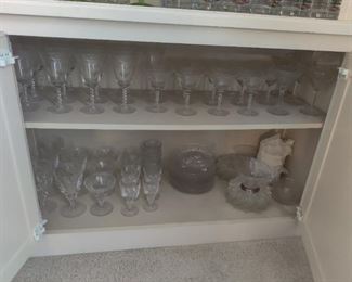 clear glass collection