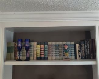 books, millennium glasses