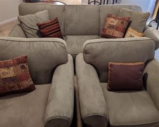 Matching Couch & Armchairs