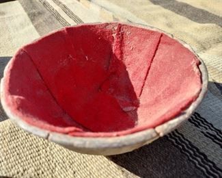 Handmade Native American bowl