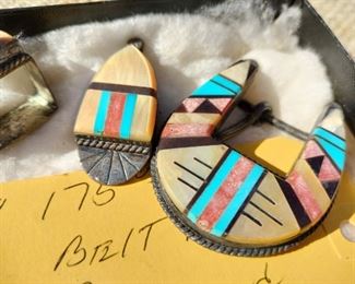 Native American belt butckle
