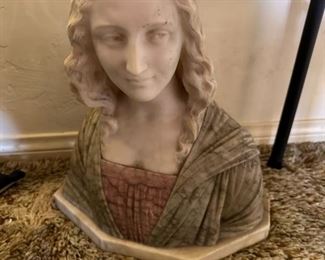 French Marble bust