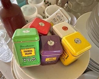 Old Tea tins 