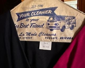 vintage cleaner hangers