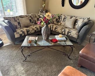 fabric sectional 