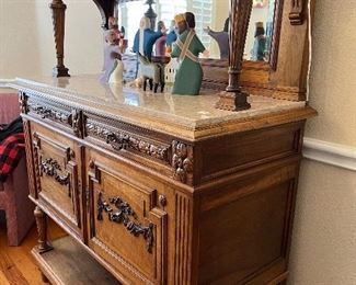 Classic French Country Revival server, ca. late-19th century