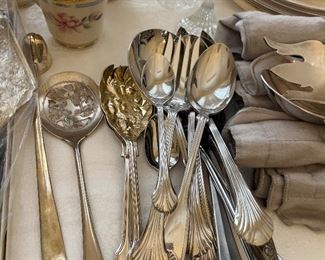 silver plate utensils