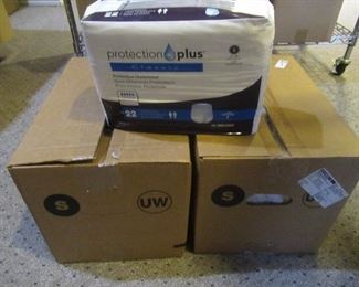 PROTECTION PLUS PROTECTIVE UNDERWEAR SIZE SMALL TWO HUGE BOXES