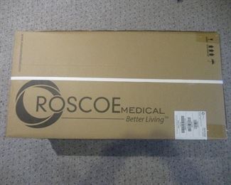 ROSCOE MEDICAL ROS-KSB KNEE SCOOTER ROSCOE 350 LBS WEIGHT CAPACITY BLACK