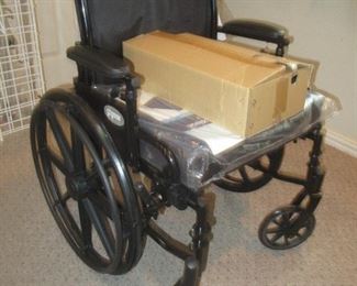 PROBASICS MANUAL WHEELCHAIR WITH ACCESSORIES